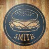 Round Business Logo Sign - Smith Hamburger