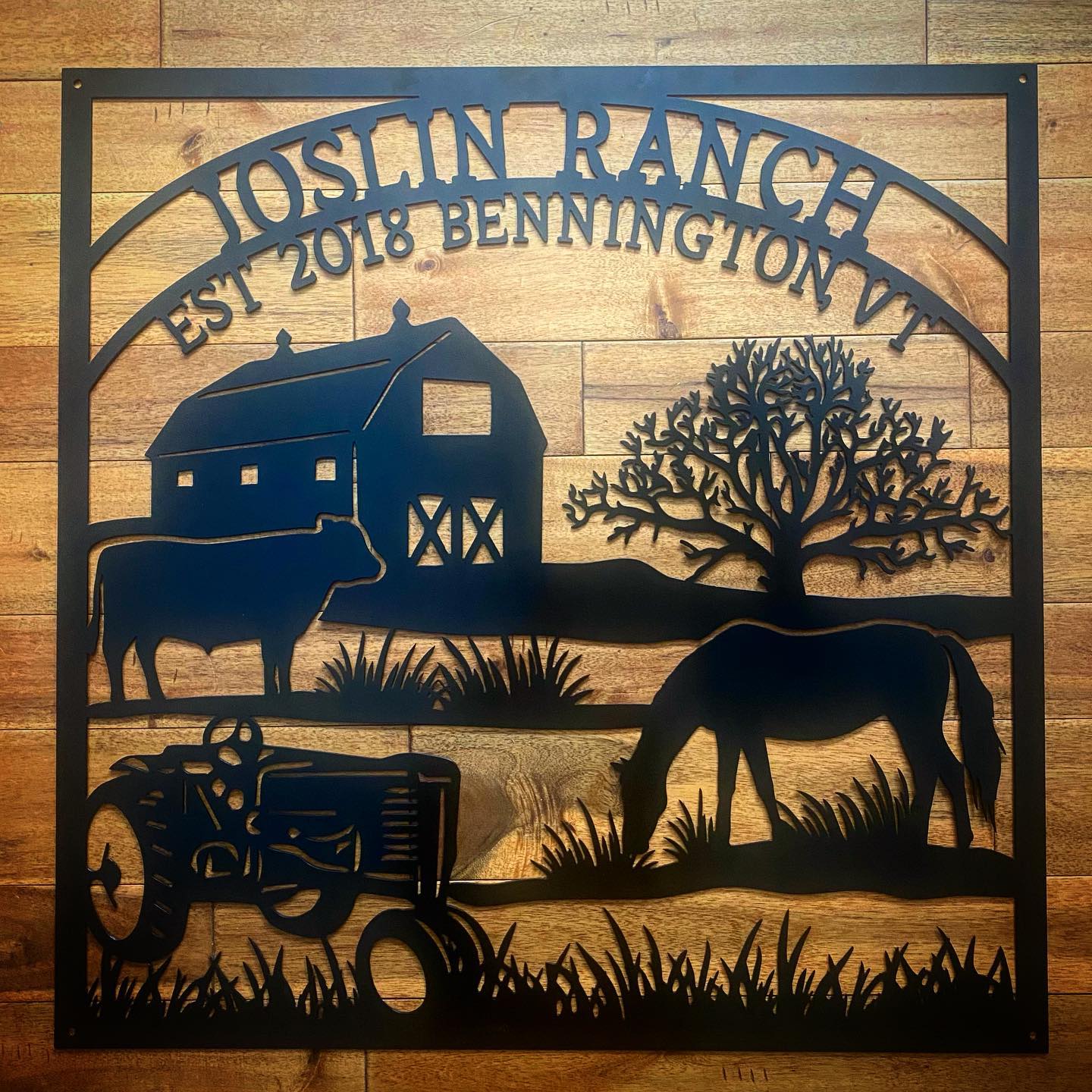 Custom-Metal-Farm-Ranch-Sign-2021-025 - Farmhouse Metal