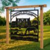 Outdoor Farm sign Mountain Rein Stables