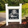 See Ya'll Later Dog Portraits - Custom Metal Pet Sign