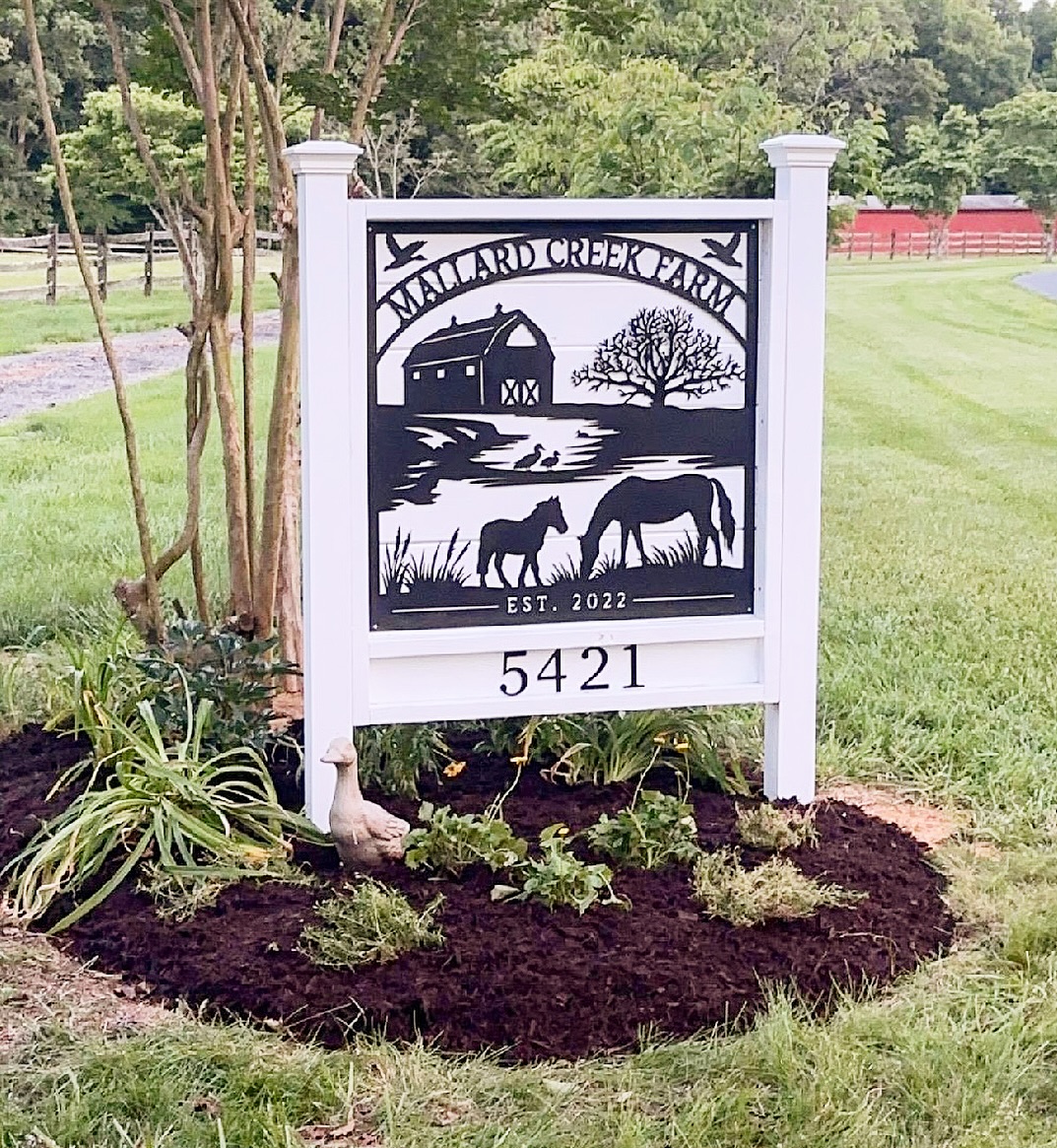 Mallard_Creek_Farm_Custom_Metal_Sign