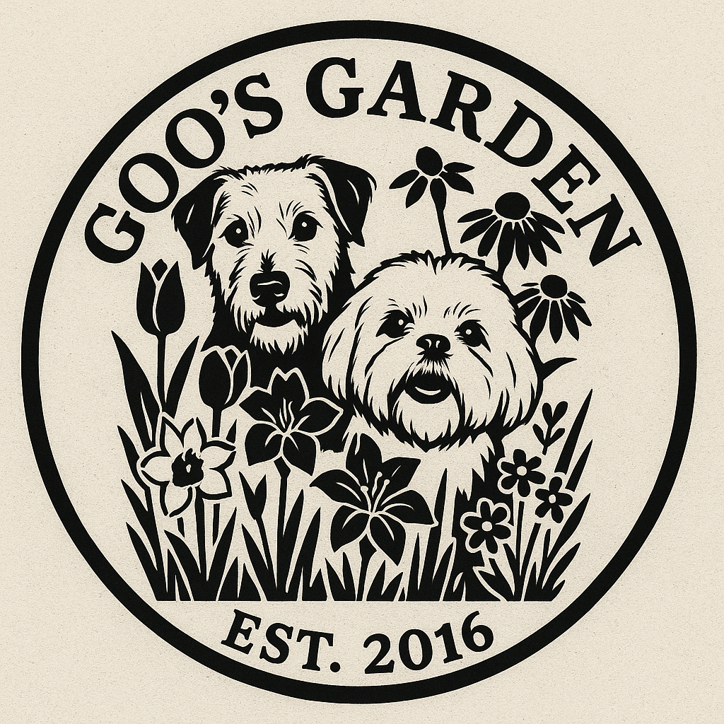 Goo's Garden Logo Sign