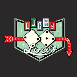 Lucky Lou's Custom Metal Sign